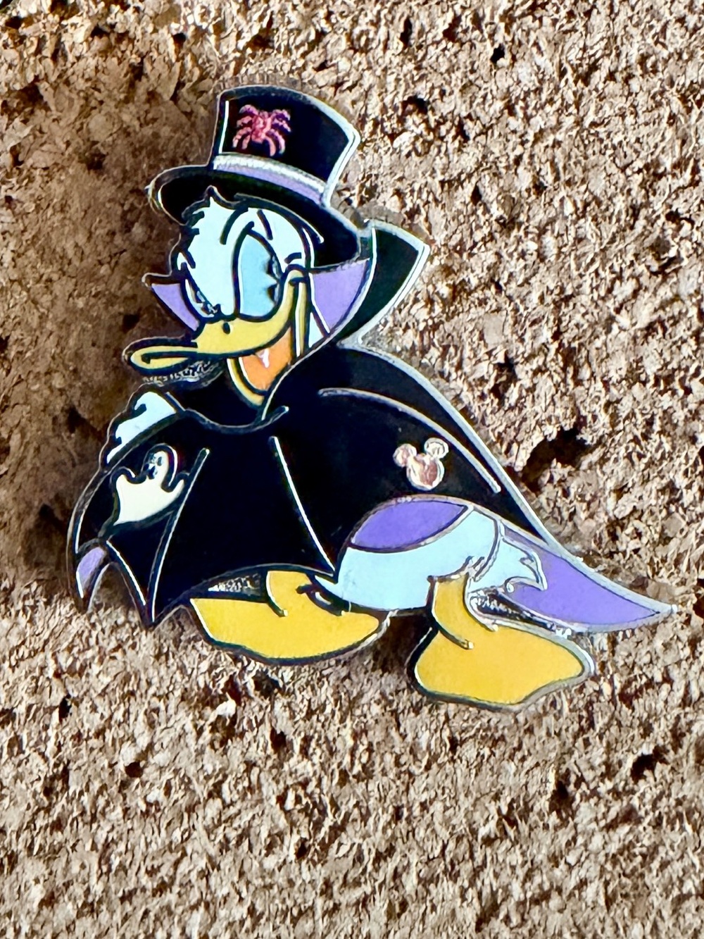 RESERVED LISTING Disneyland Hidden Mickey Diamond Enamel Pins